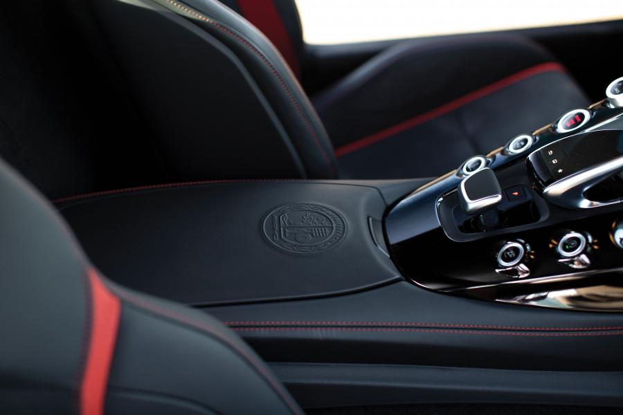 Детали интерьера Mercedes-AMG GT S Edition 1 (C190) 2015 года  (NA) (фото 16 из 24)